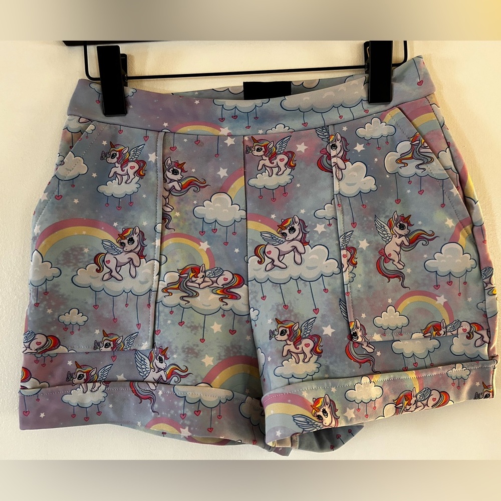 Blackmilk so cute I could puke cuffed shorts